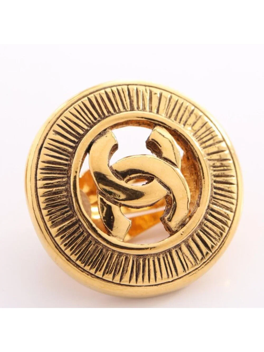 Chanel Earrings CC Logo
